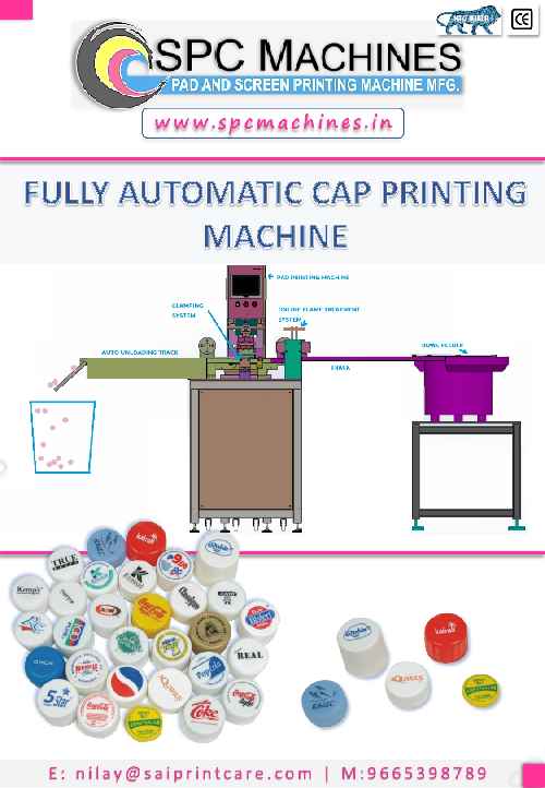 Single Color Closed Cup Pad Printer Manufacturer, Single-Multicolor ...